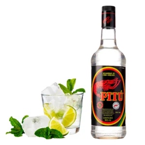 Cachaça Aguardente Pitú Garrafa 965ml