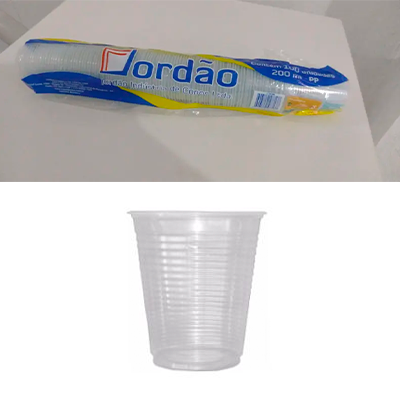 Copo descartável 200 ml - Jordão