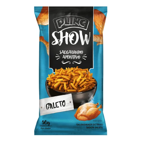 Salgadinho Plinc Show Galeto - 50g
