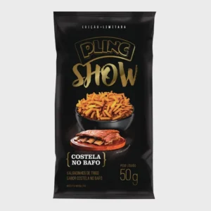 Salgadinho Plinc Show Costela no Bafo - 50g