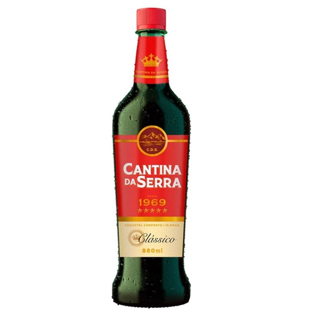 Vinho Cantina Da Serra Tinto Suave 880ML