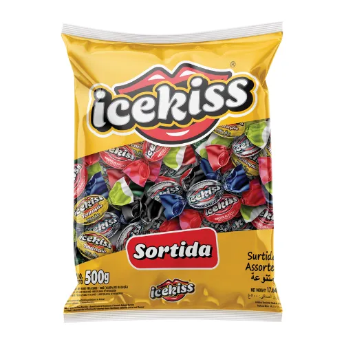 Bala Dura Icekiss Sortida 500g