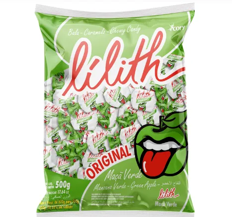 Bala Lilith Maçã Verde 500g