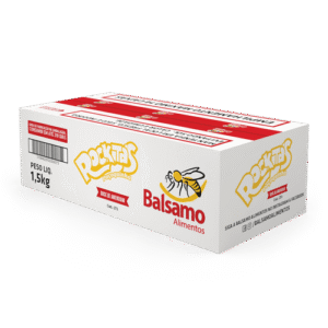 Paçoca retangular 1,5kg / 100 un.