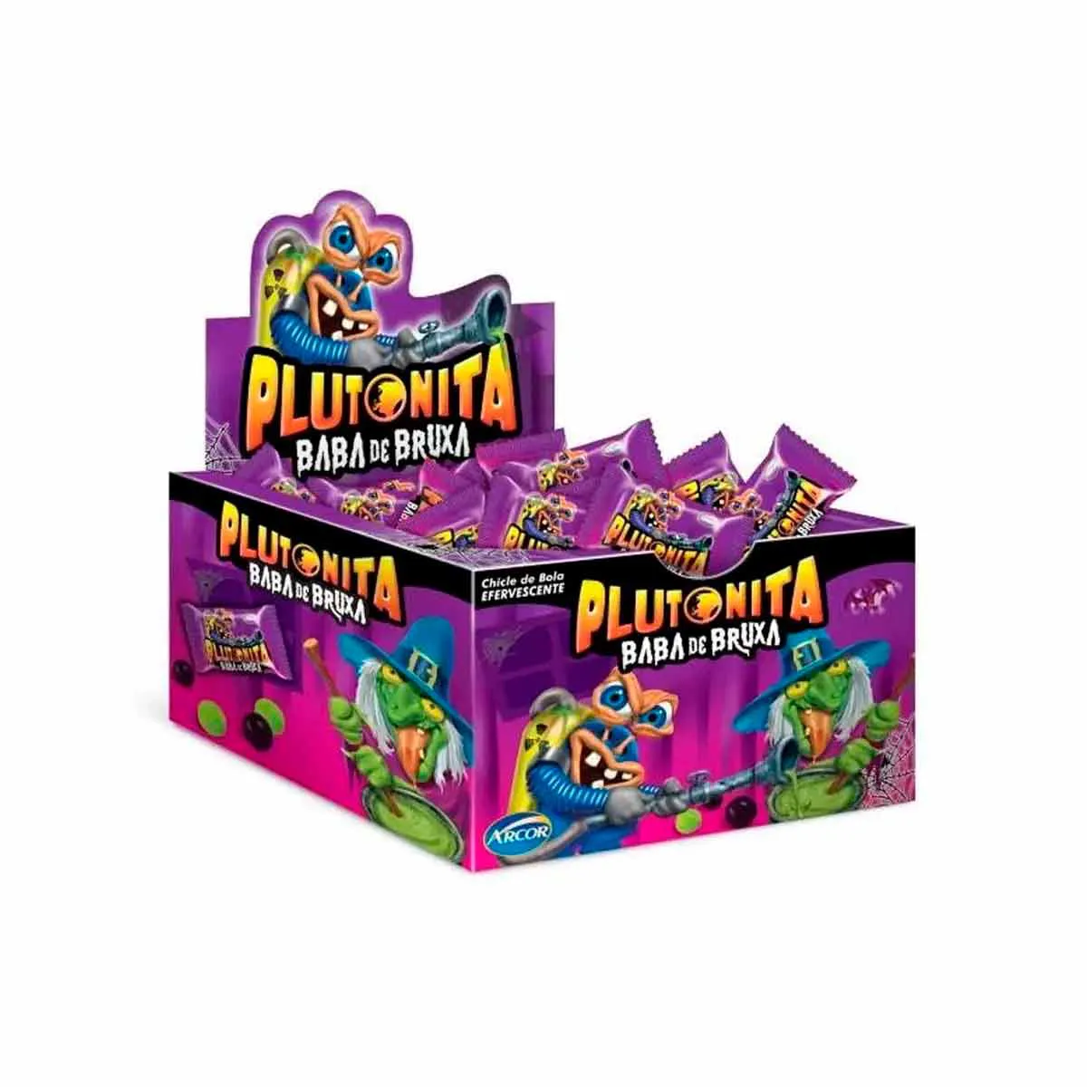 Chiclete Baba De Bruxa Plutonita Arcor 180g