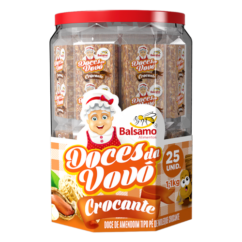 Doces da vovó Crocante Balsamo