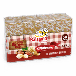 Molecão Doce De Amendoim C/50 Uni Balsamo