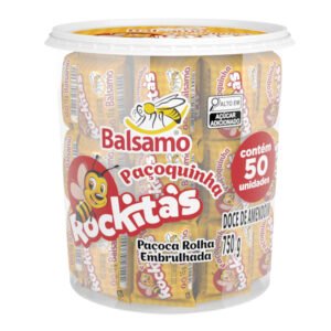 paçoca rolha embrulhada 750g / 50 un.